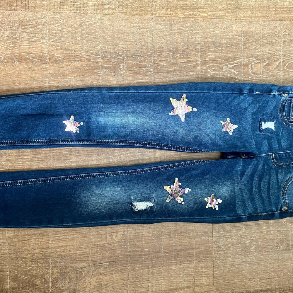 Gently used Kids Justice jeans